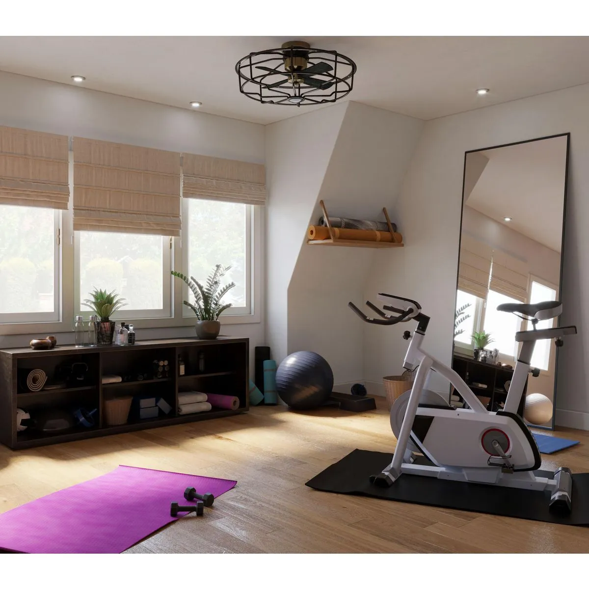 Loring Collection 33" Four-Blade Ceiling Fan