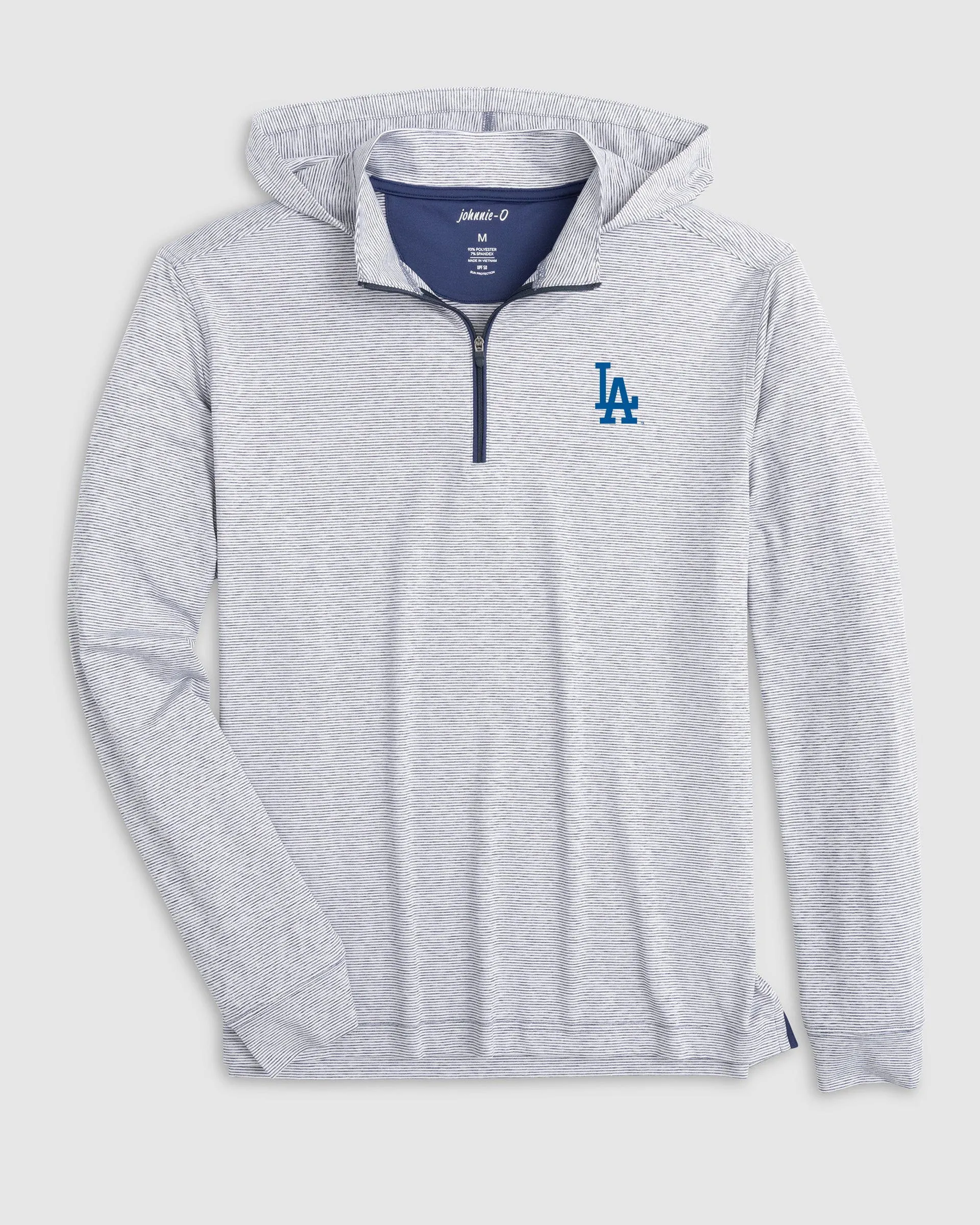 Los Angeles Dodgers Hybrid Performance 1/4 Zip Hoodie