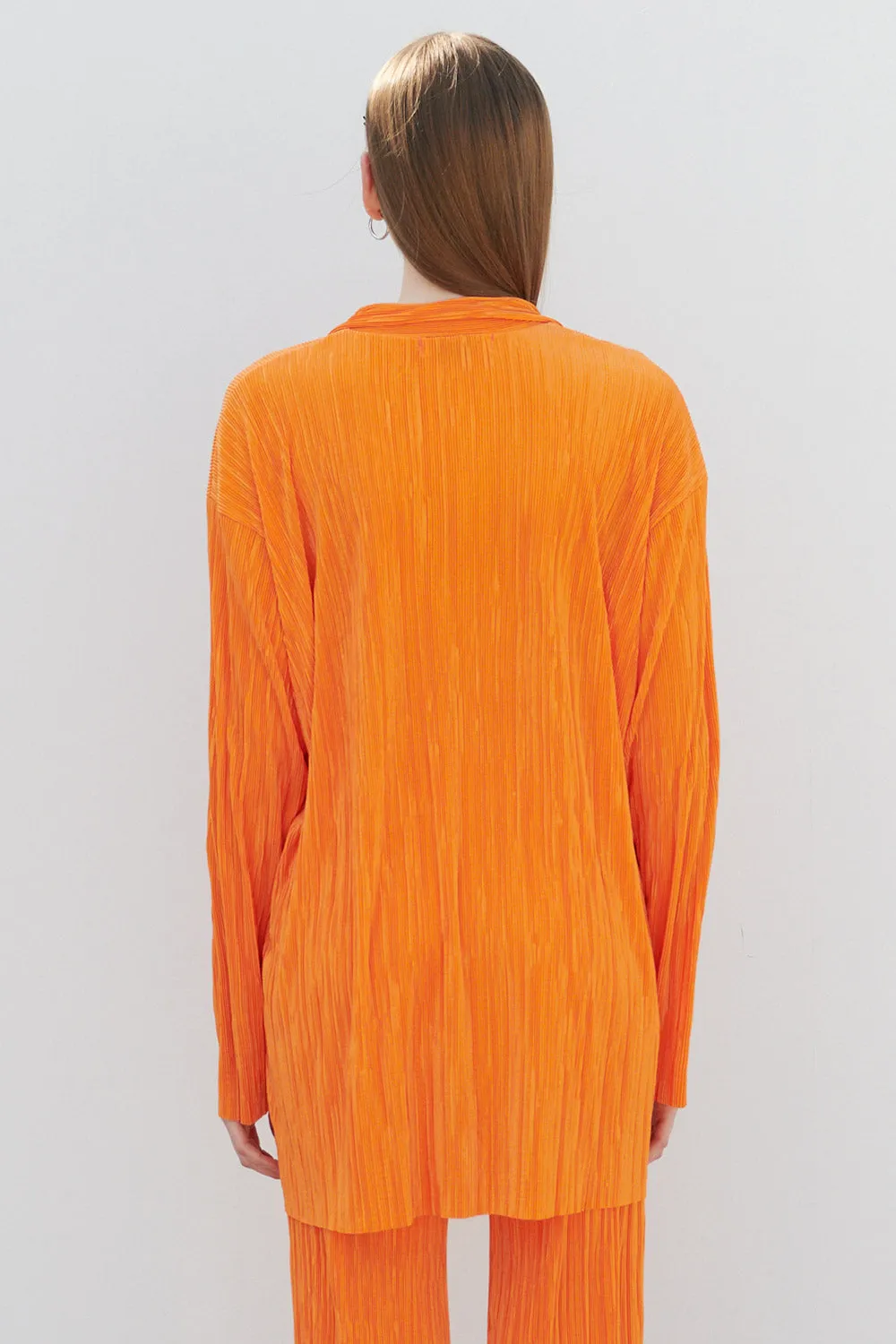 Maria Oversized Plisse Shirt