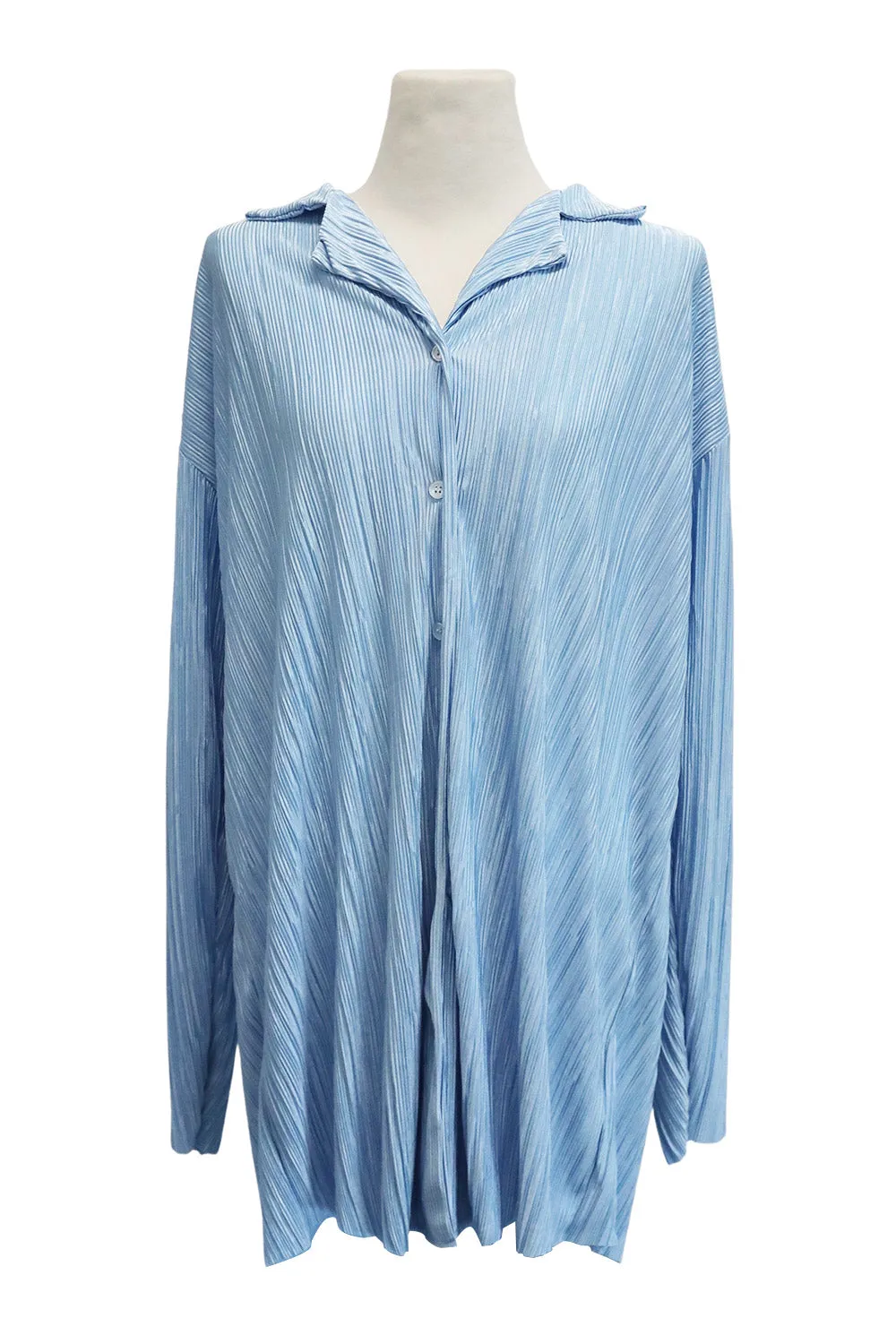 Maria Oversized Plisse Shirt