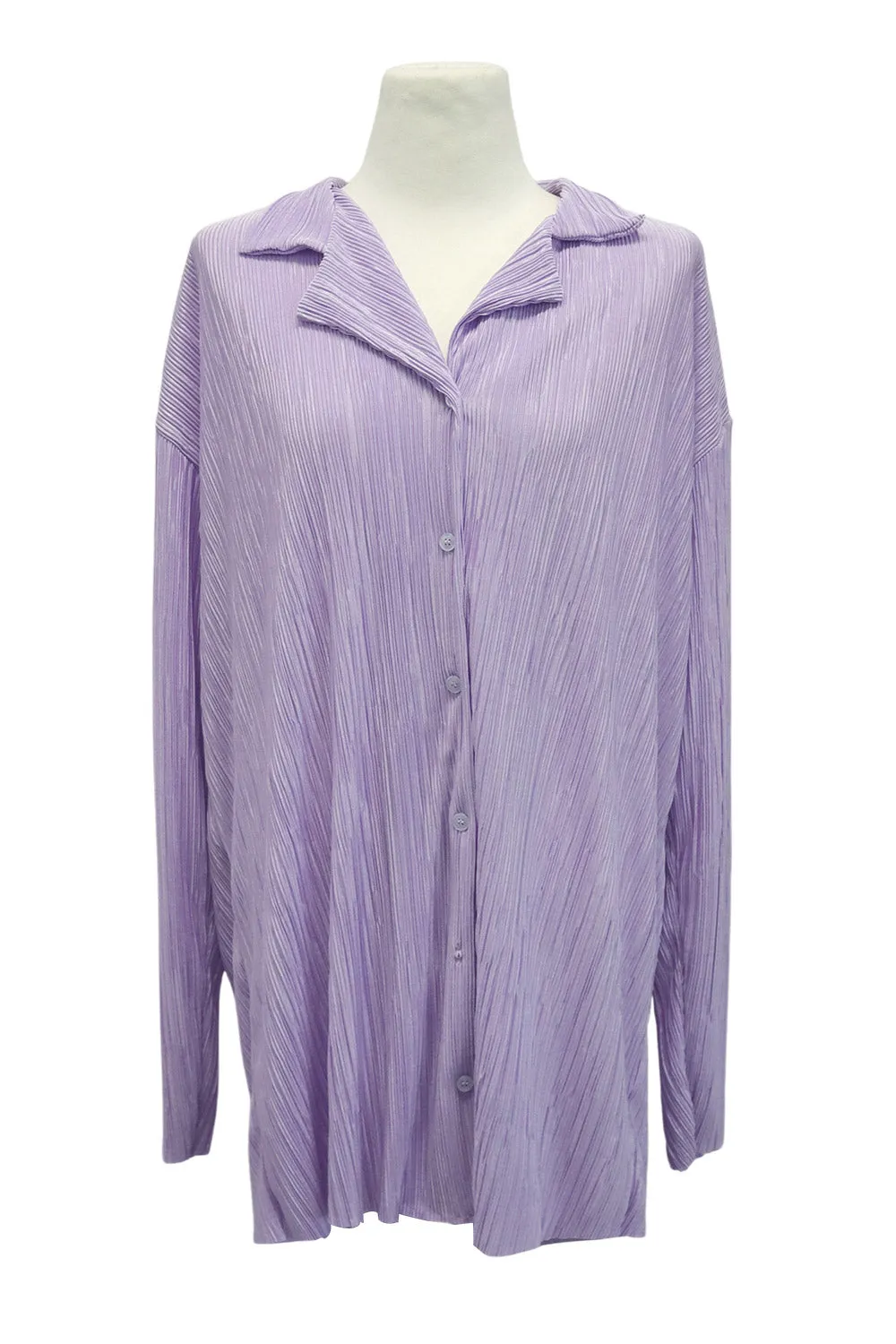 Maria Oversized Plisse Shirt