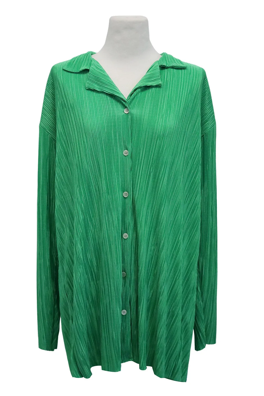 Maria Oversized Plisse Shirt
