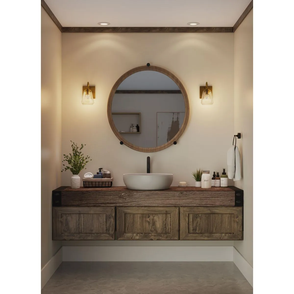 Martenne Collection One-Light Vanity Light
