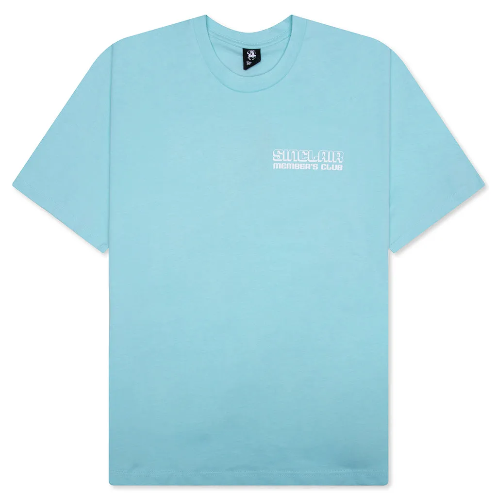 Members Club Tour Tee - Light Blue
