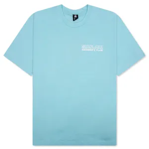 Members Club Tour Tee - Light Blue