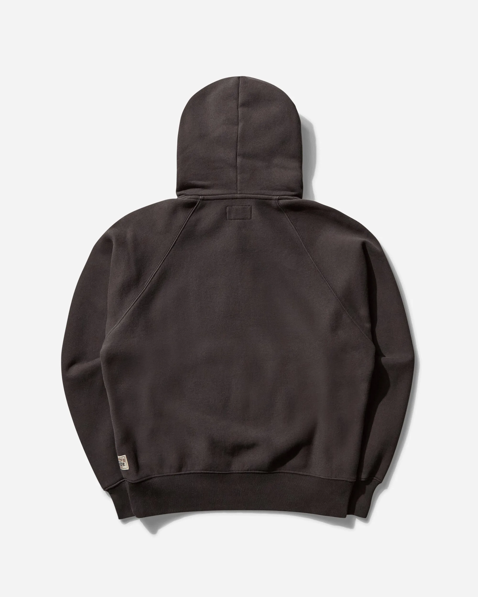 Men's Relaxed Hoodie Washed Black