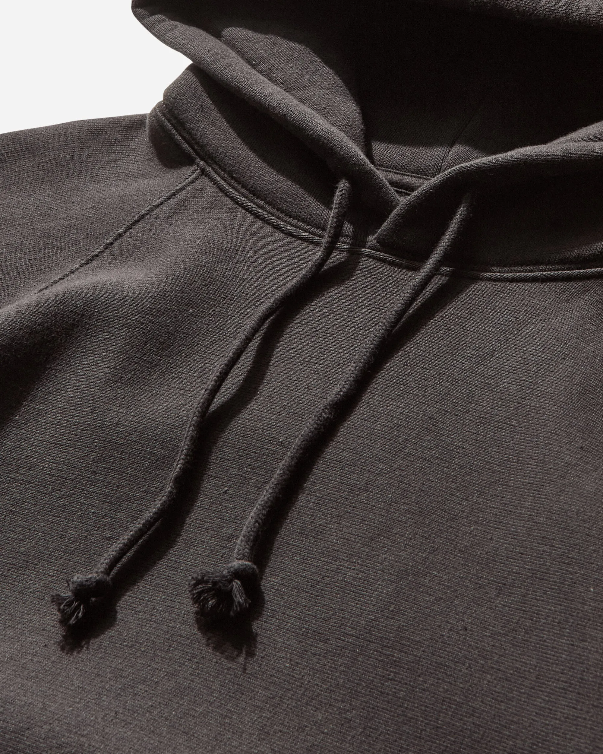 Men's Relaxed Hoodie Washed Black