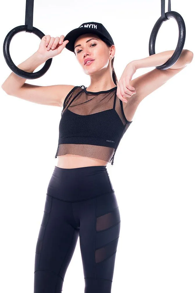 Mesh Crop Top