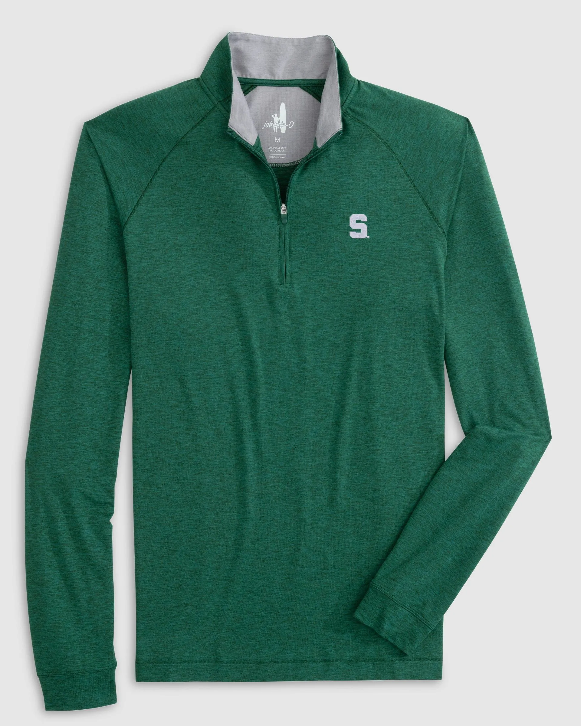 Michigan State Freeborne Performance 1/4 Zip - S Logo