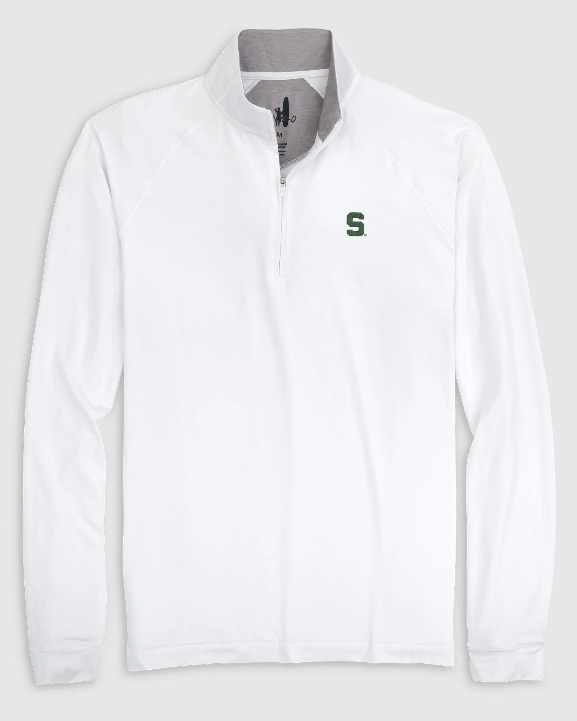 Michigan State Freeborne Performance 1/4 Zip - S Logo