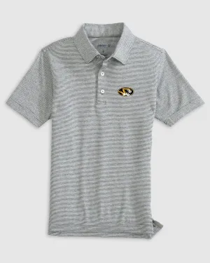 Missouri Lyndonn Jr. Striped Jersey Performance Polo