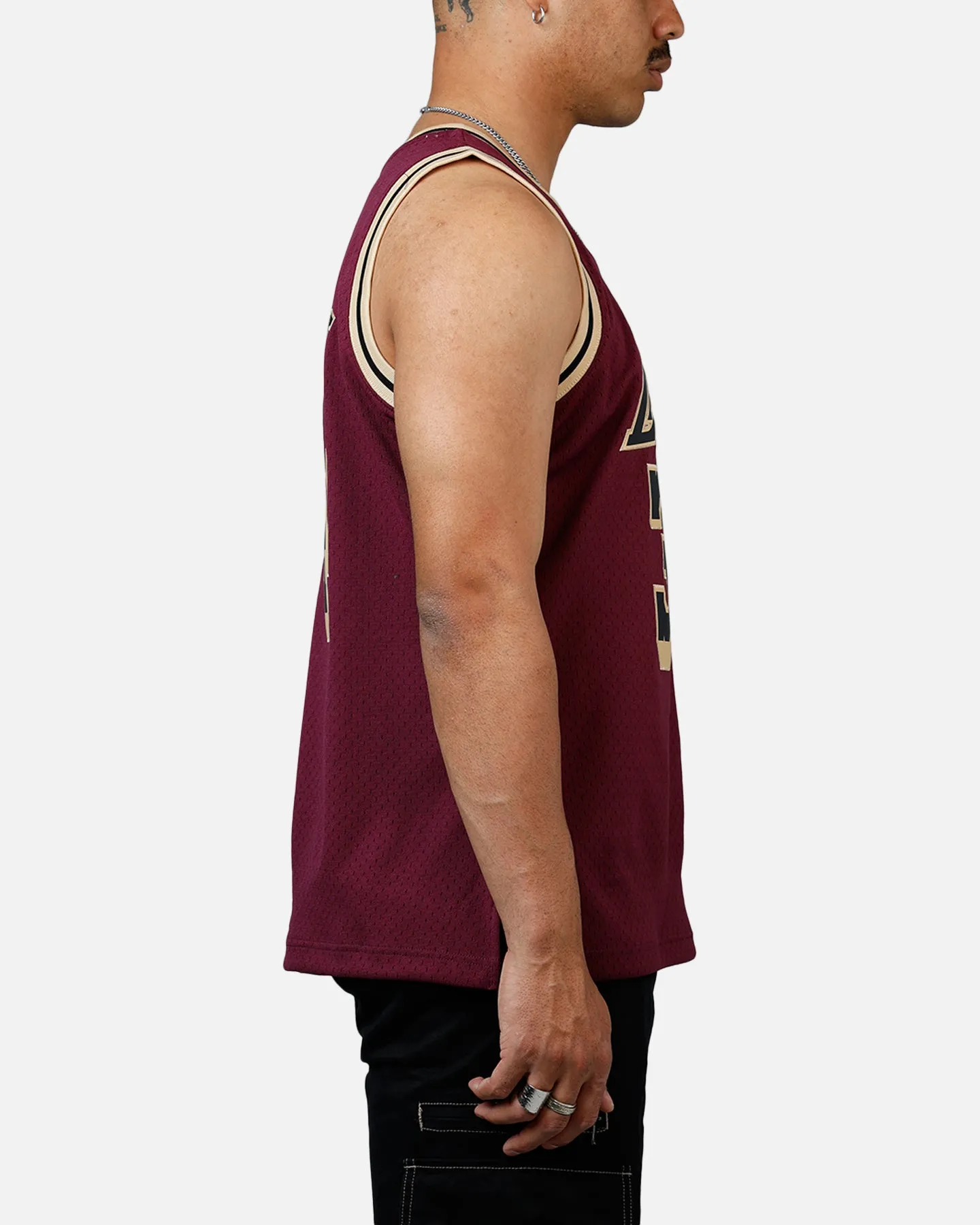 Mitchell & Ness Los Angeles Lakers Shaquille O'Neal 1996 Swingman Jersey Burgundy