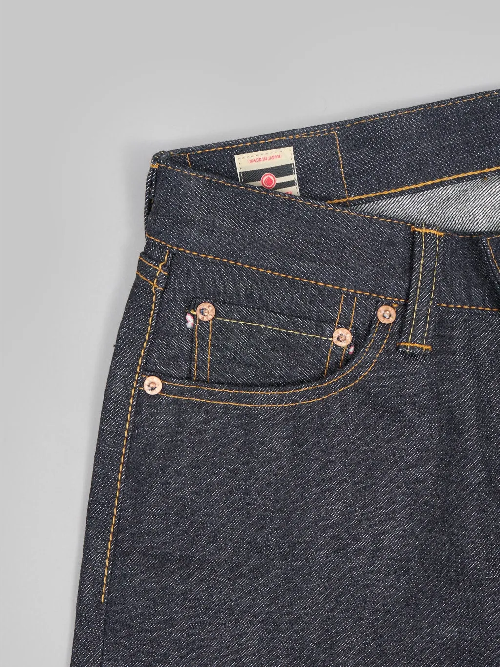 Momotaro 0405-SP Going To Battle 15.7oz High Tapered Jeans