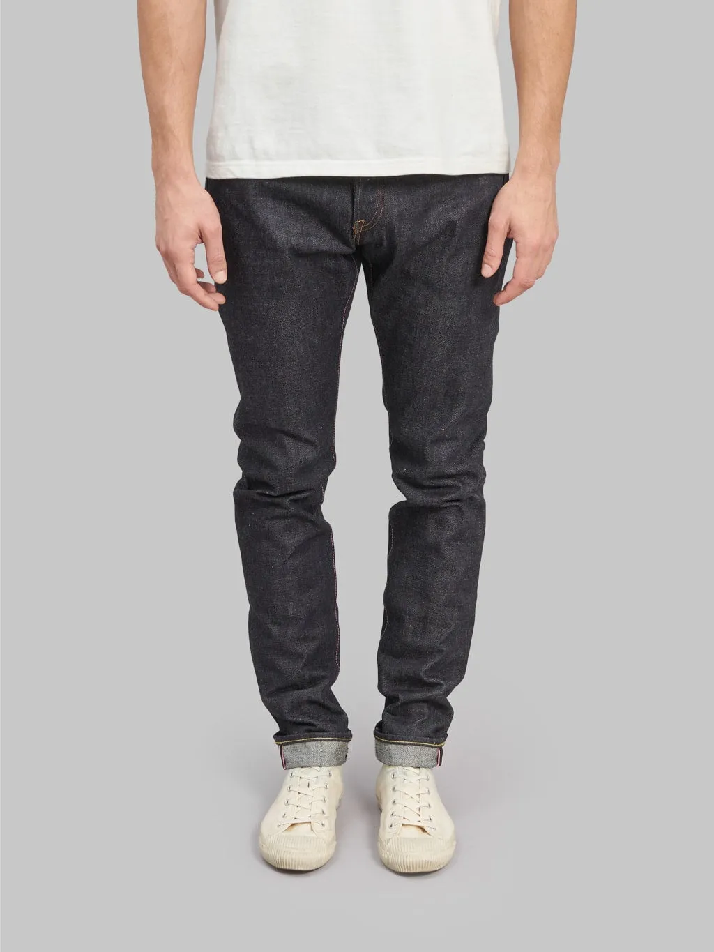 Momotaro 0405-SP Going To Battle 15.7oz High Tapered Jeans