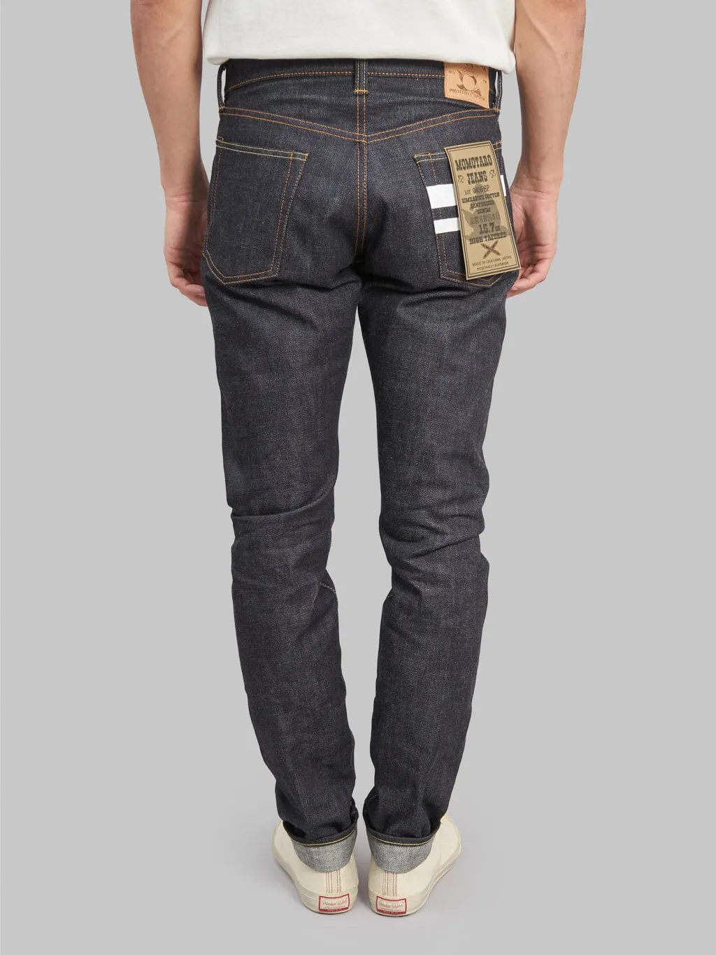 Momotaro 0405-SP Going To Battle 15.7oz High Tapered Jeans