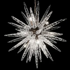 Murano Glass Chandelier In The 1960S Space-Age Sputnik Style