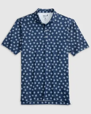 New York Yankees Stadium Exeter Printed Jersey Performance Polo