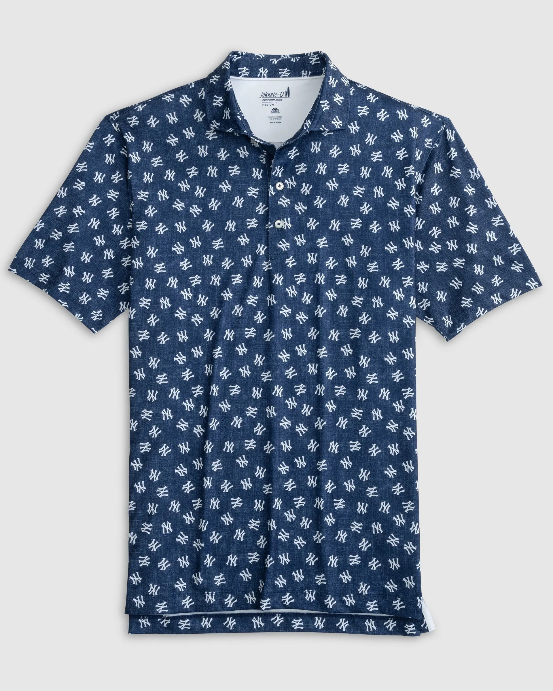 New York Yankees Stadium Exeter Printed Jersey Performance Polo