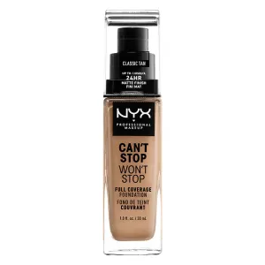 NYX Can't Stop Won't Stop Full Coverage Foundation Classic Tan 30ml
