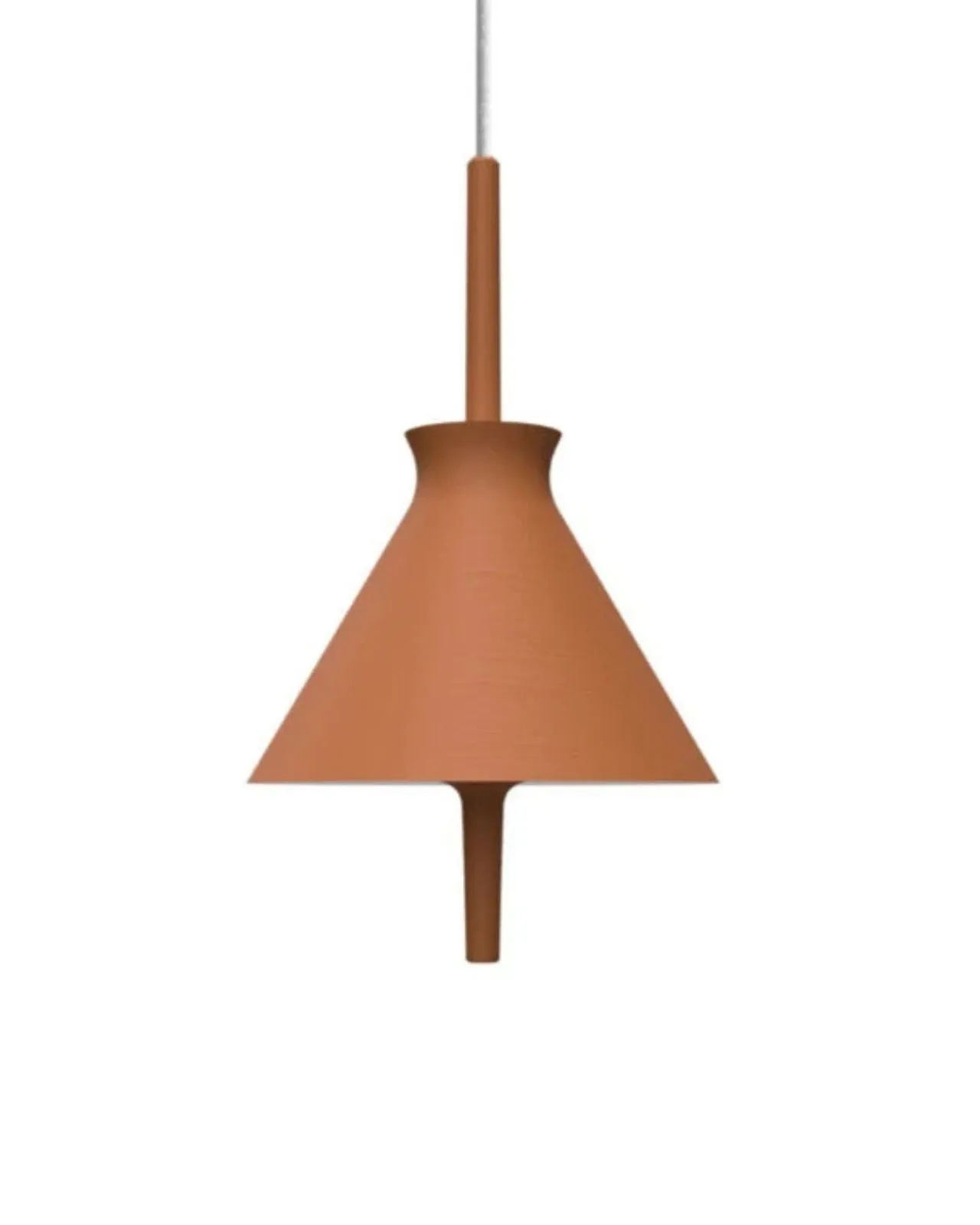 Organic Clay Cone Pendant | Totana