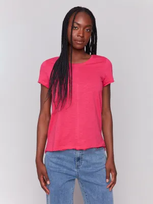 Organic Cotton Slub T-Shirt - Paradise