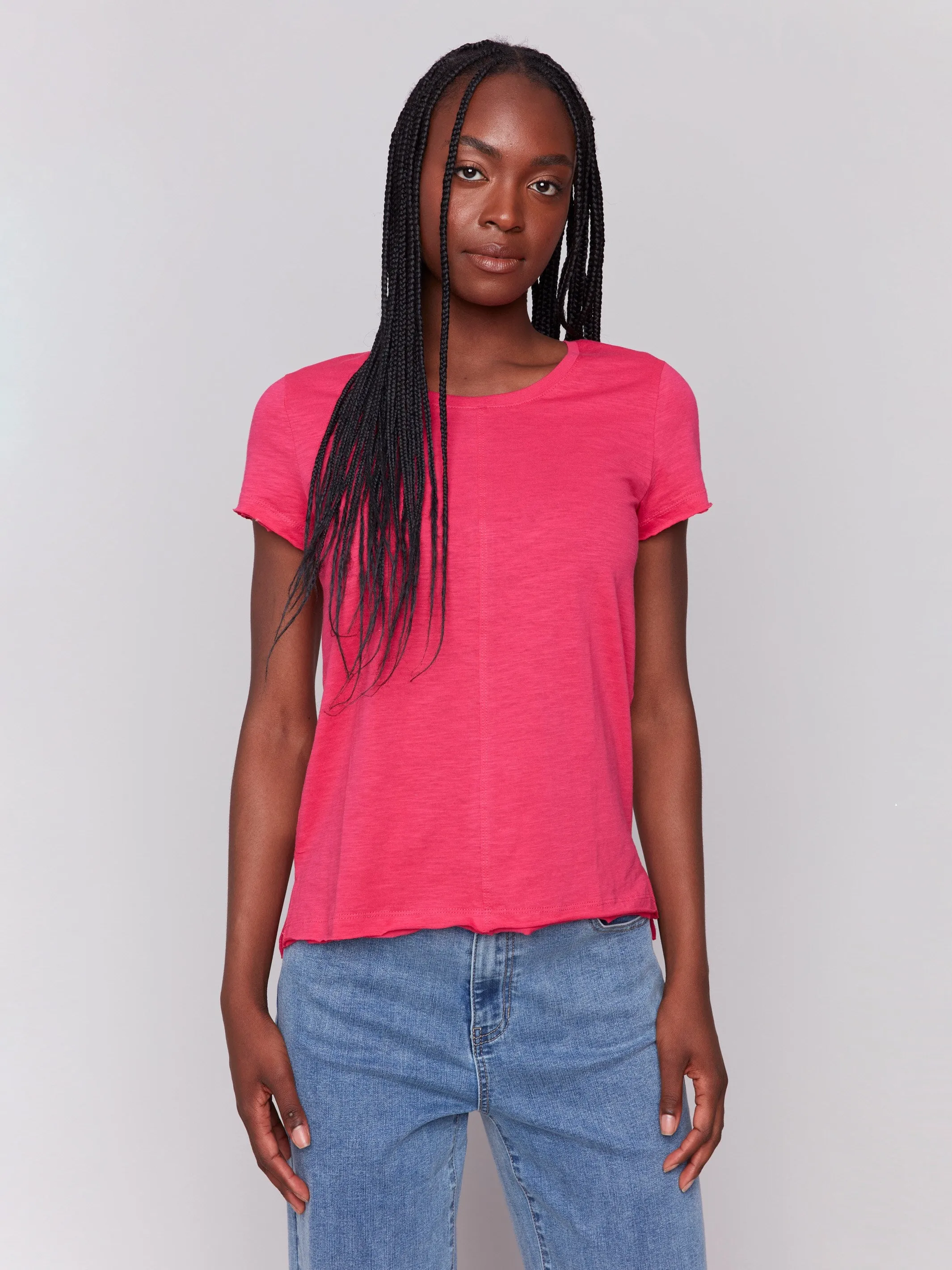 Organic Cotton Slub T-Shirt - Paradise