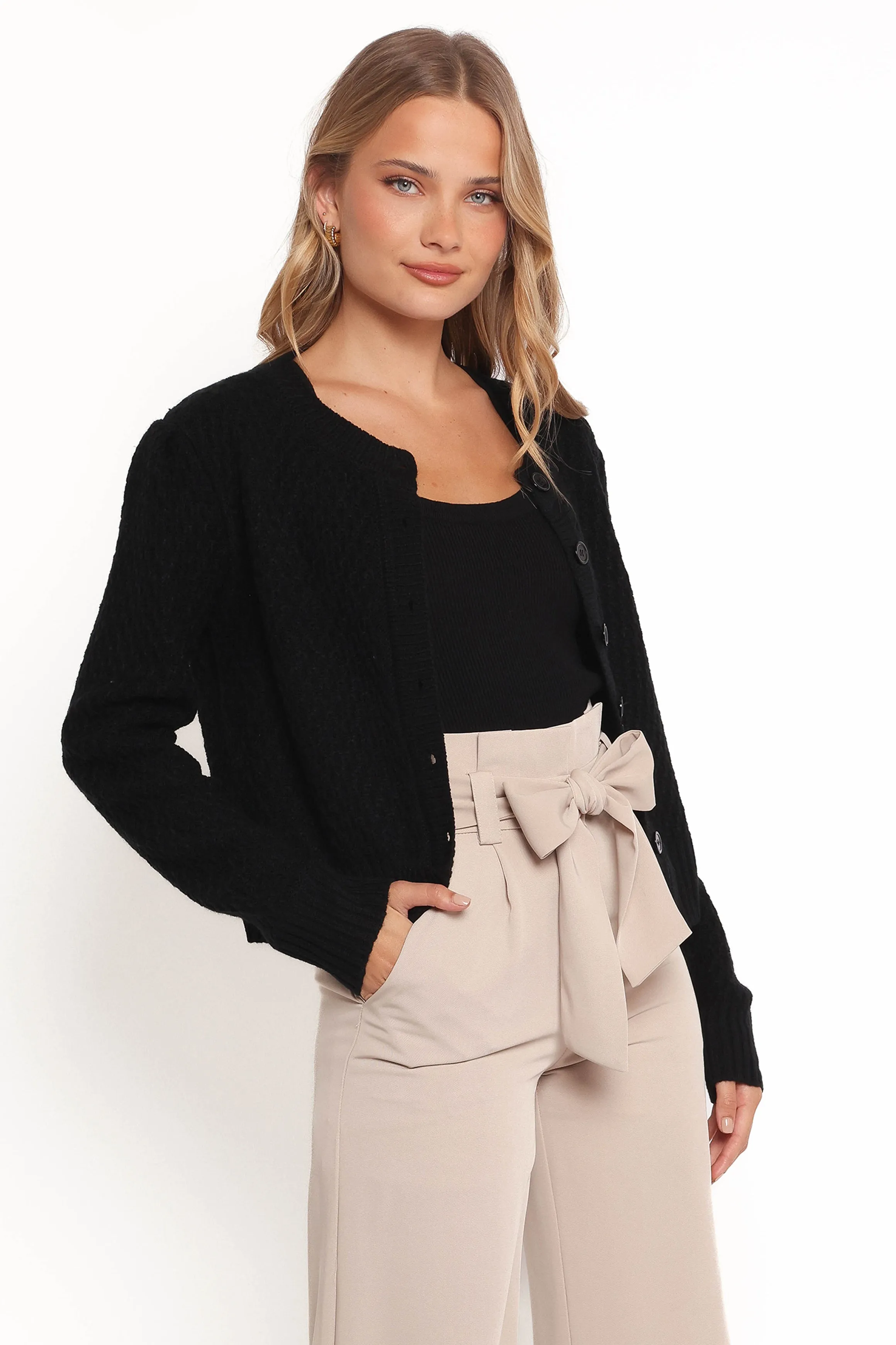 Ozara Cardigan - Black