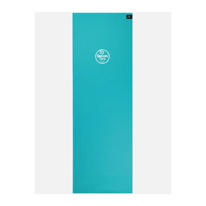 Personalised Yoga Mat 6mm With Custom Design - Turquoise