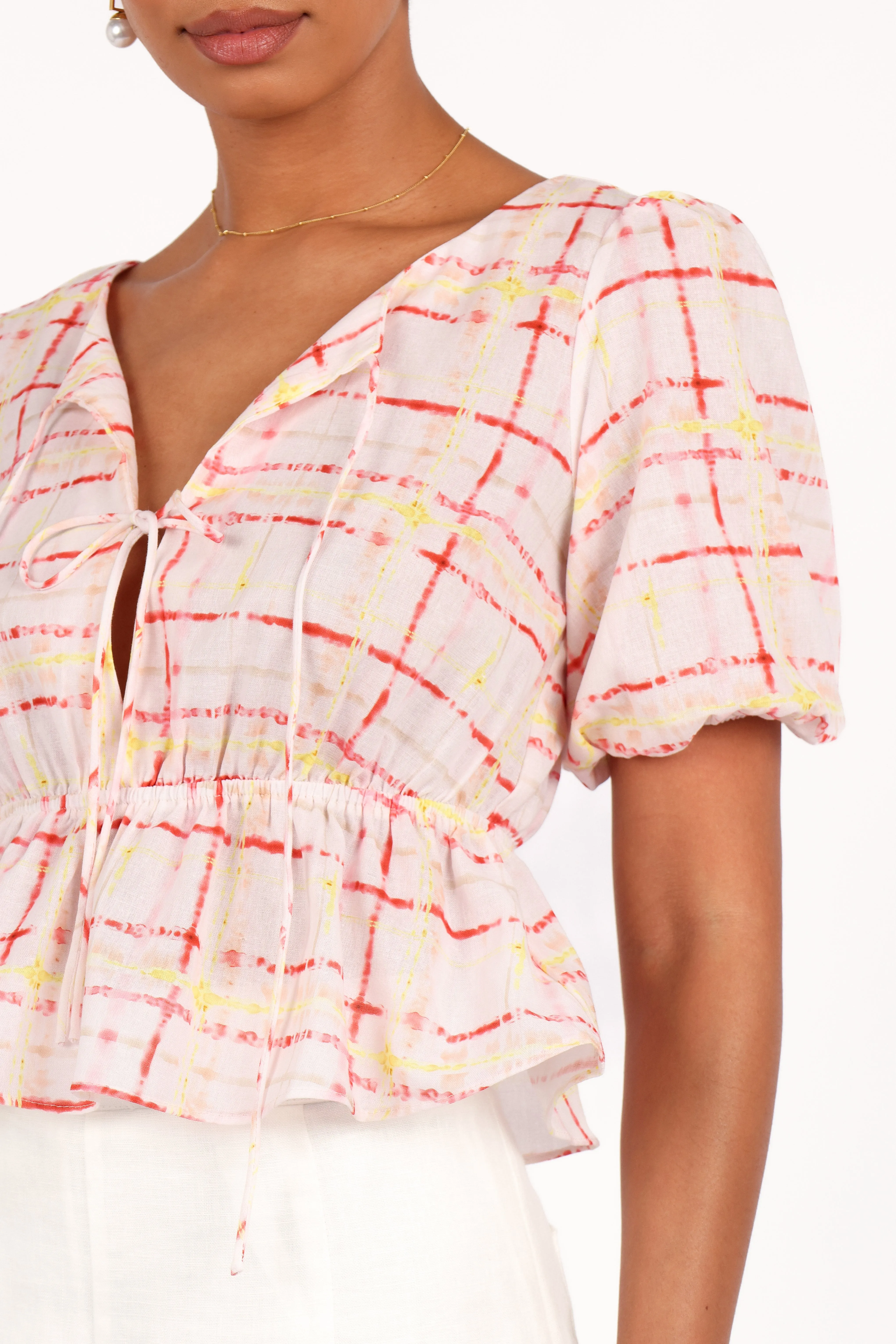 Pippi Top - Sunset Check