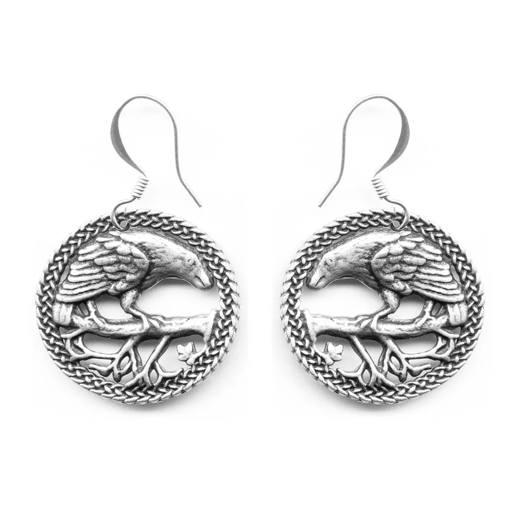 Raven Earrings
