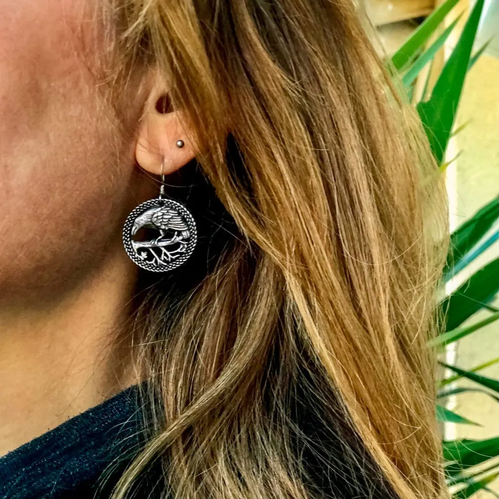 Raven Earrings