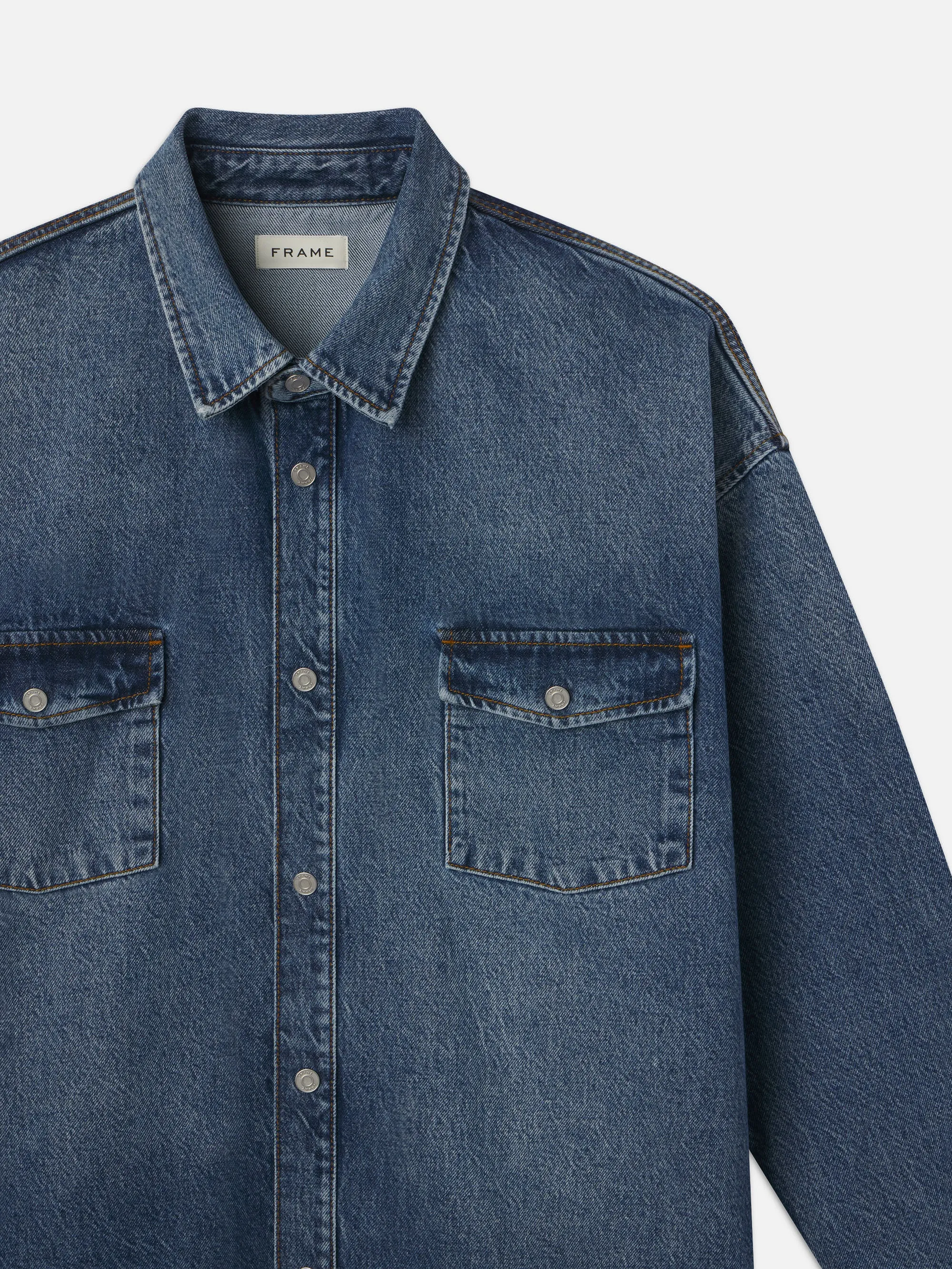 Relaxed Denim Shirt -- Briset