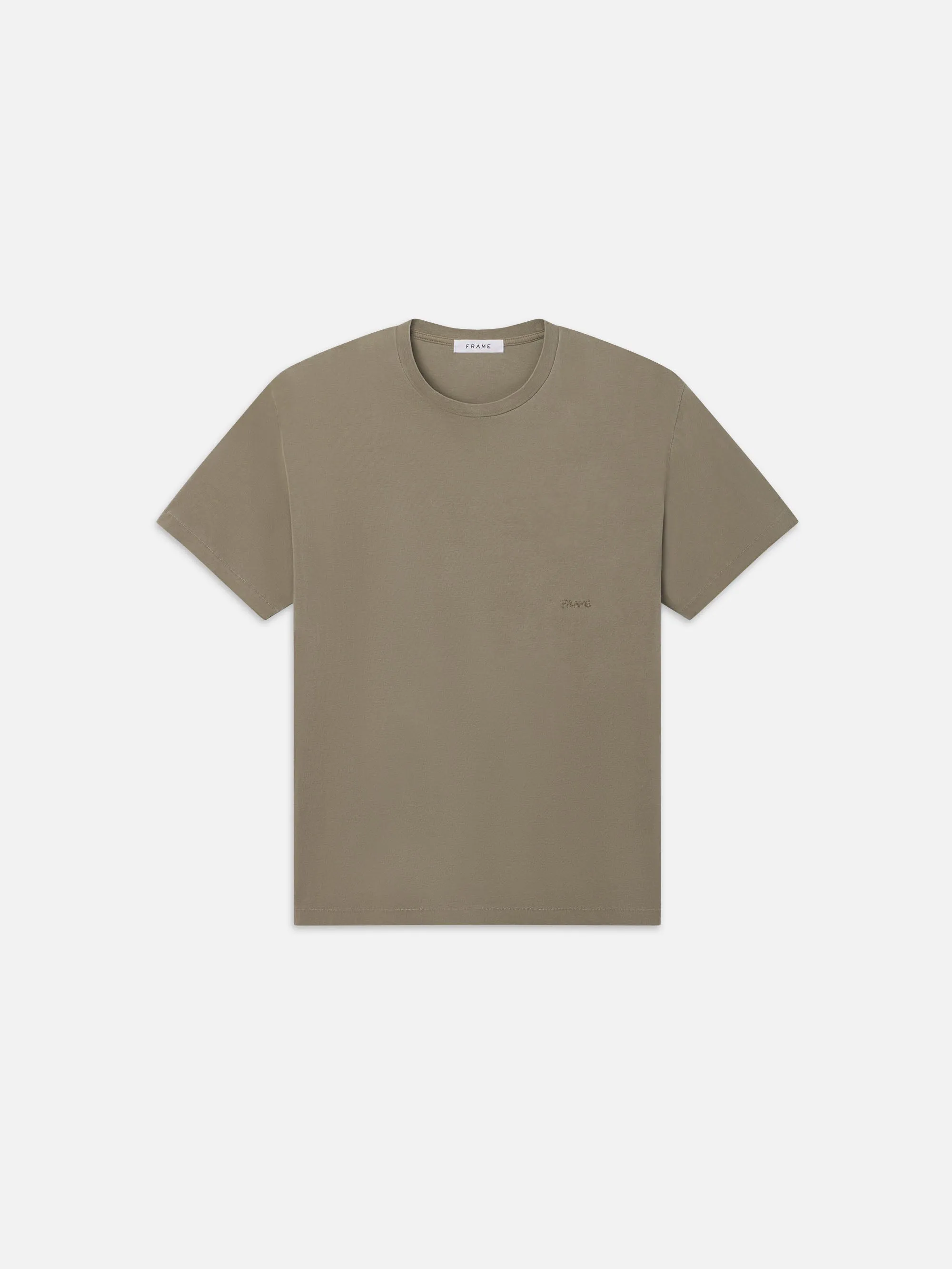 Relaxed Tee -- Light Olive