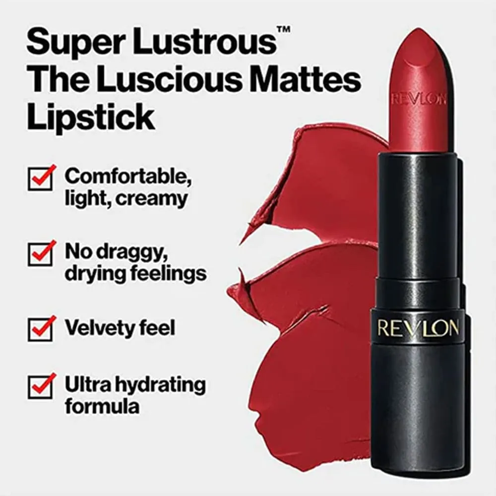Revlon Super Lustrous Lipstick Matte 027 Ride Or Die 4.2g