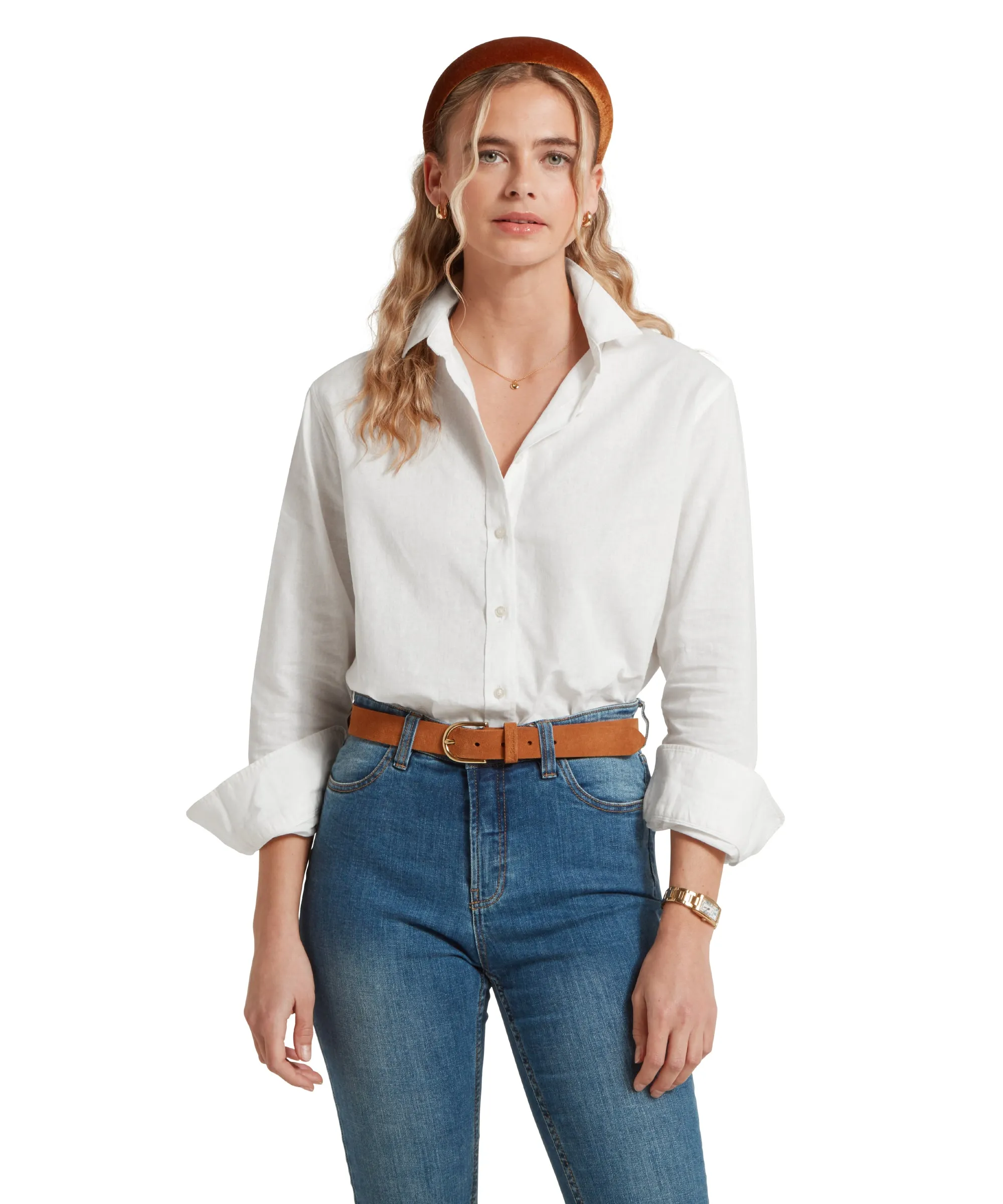 Salthouse Linen Shirt - White