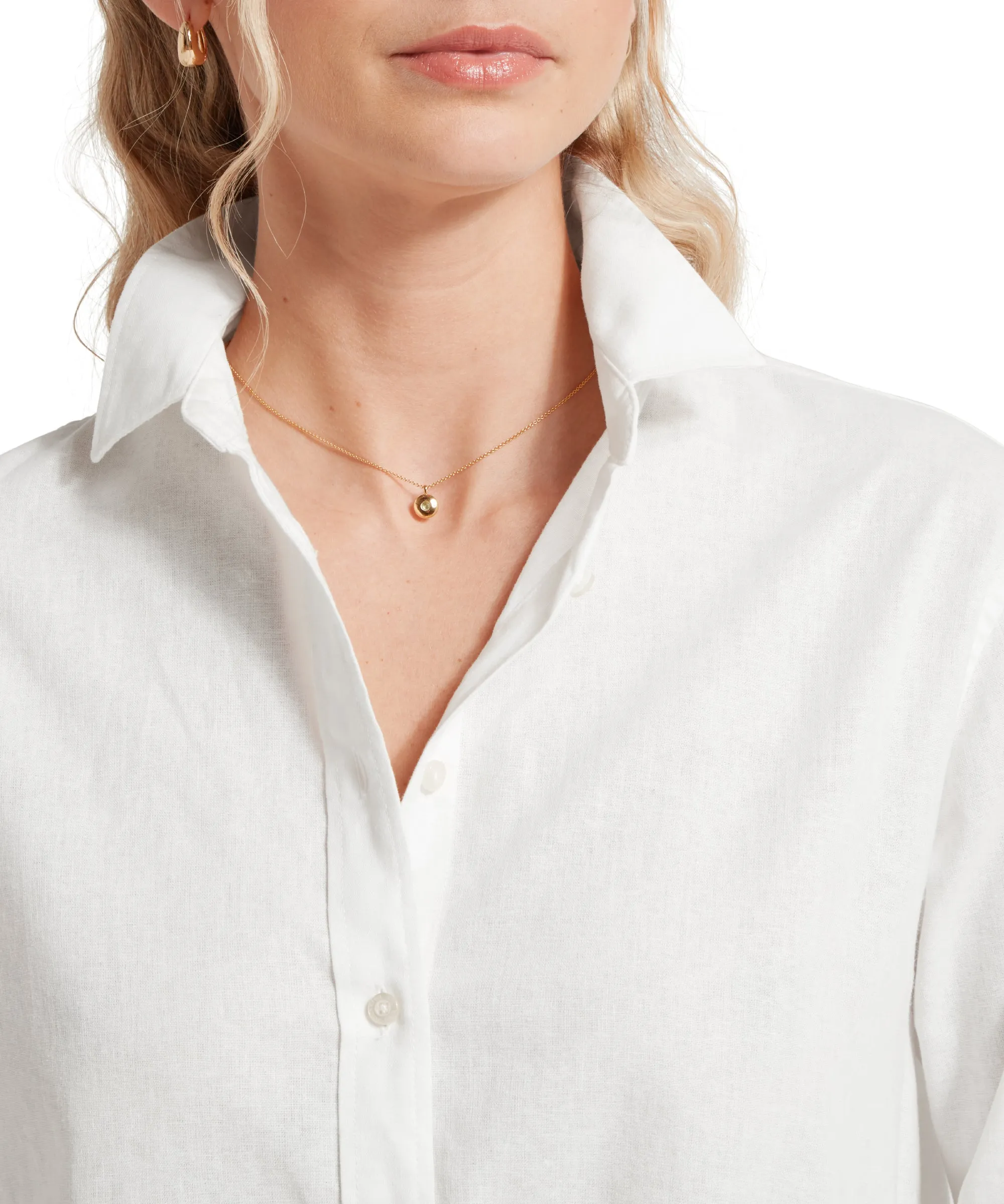Salthouse Linen Shirt - White