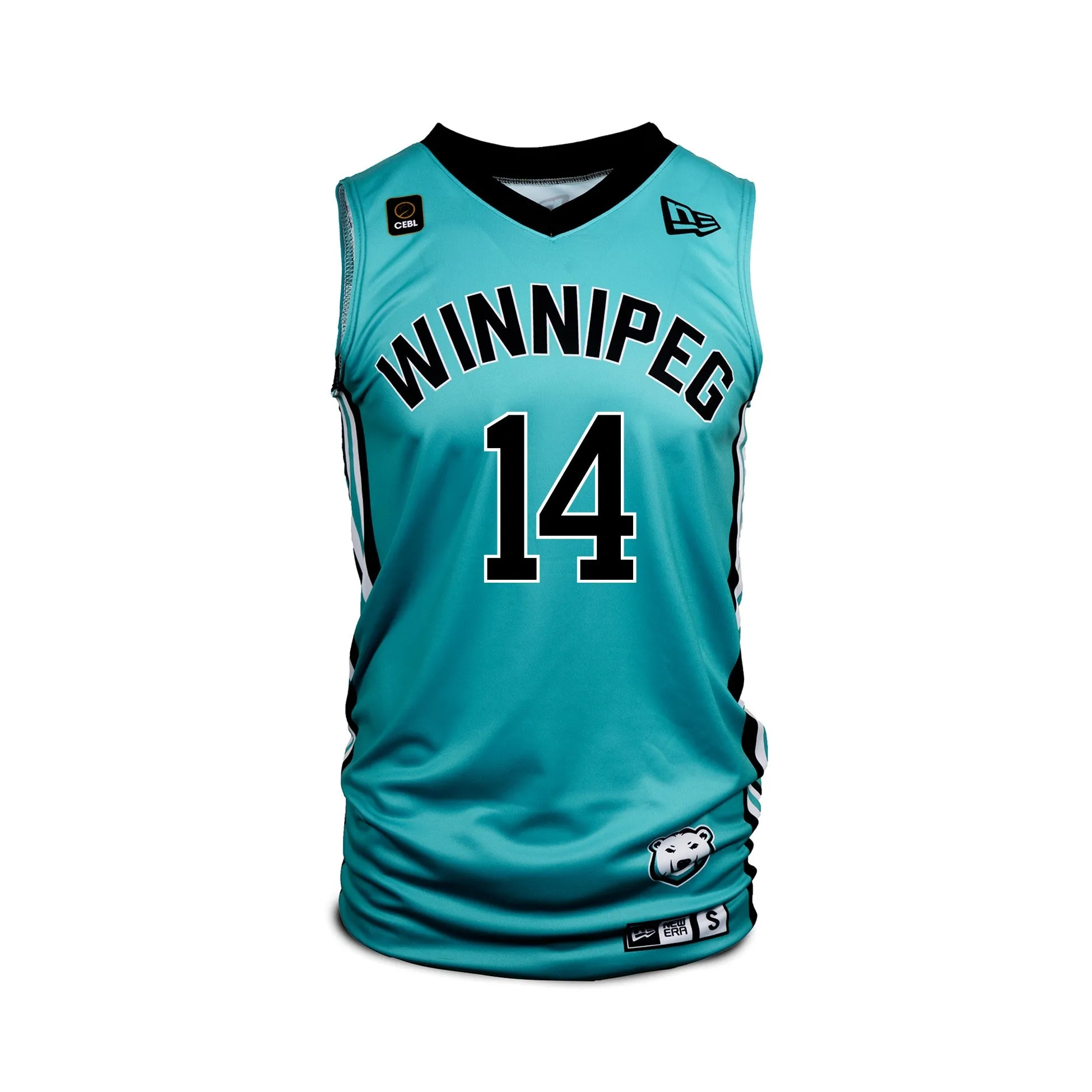 SEA BEARS ADULT JERSEY TEAL #14 FILEWICH
