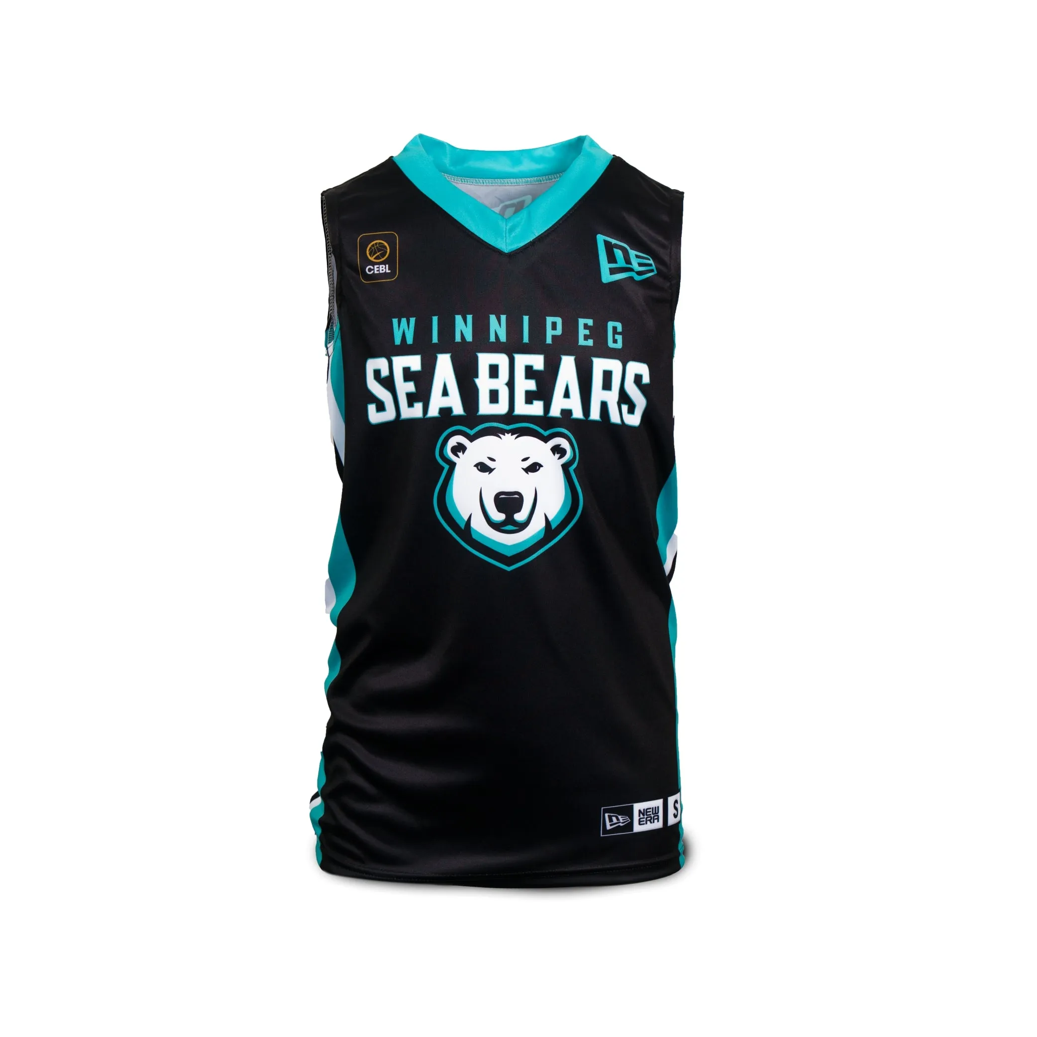 SEA BEARS YOUTH JERSEY BLACK #01 KRAUS
