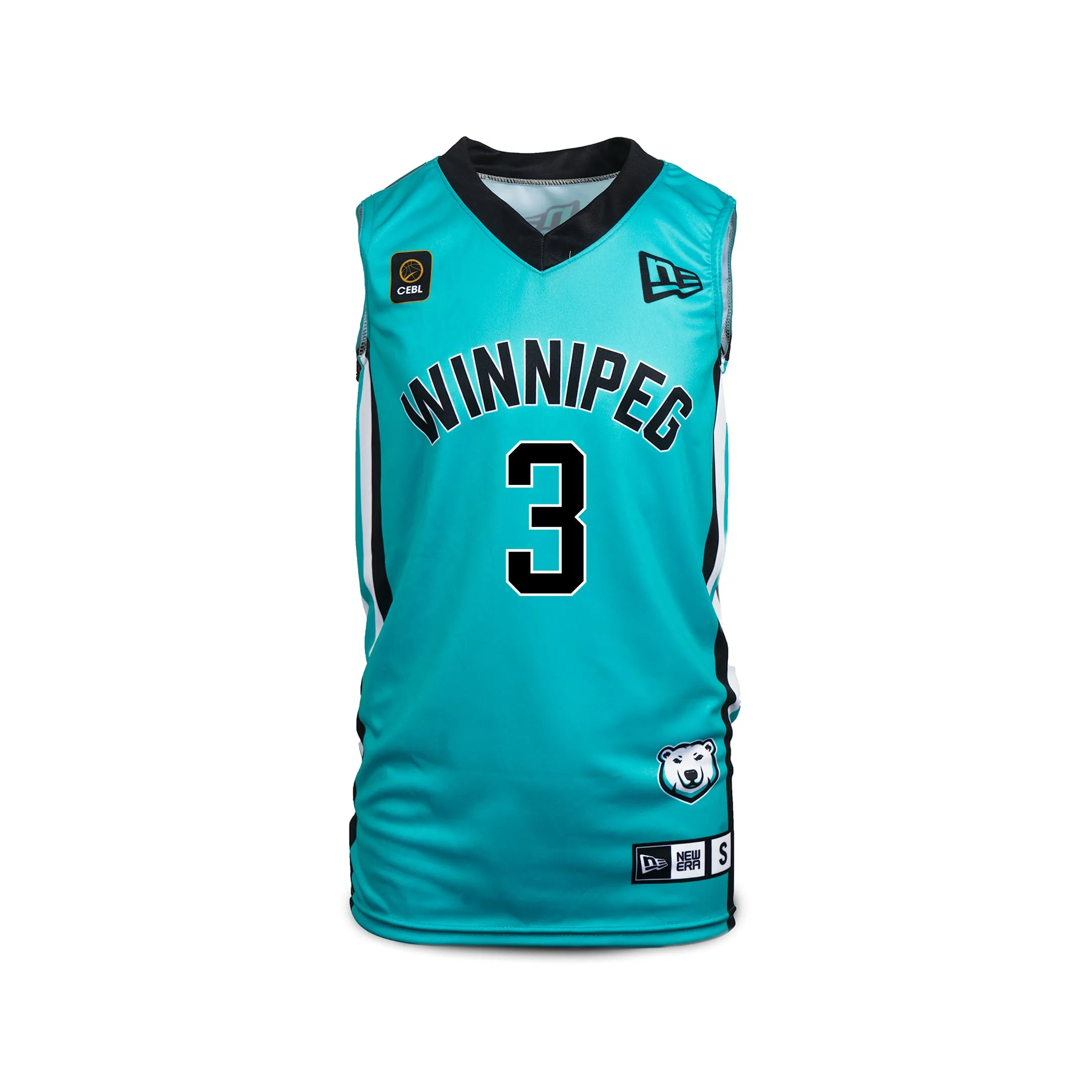 SEA BEARS YOUTH JERSEY TEAL #03 ROBERTS