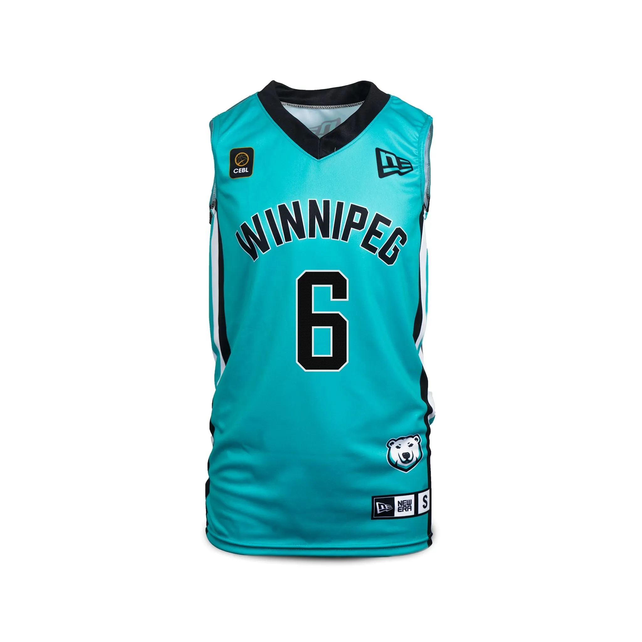 SEA BEARS YOUTH JERSEY TEAL #06 CAMPBELL