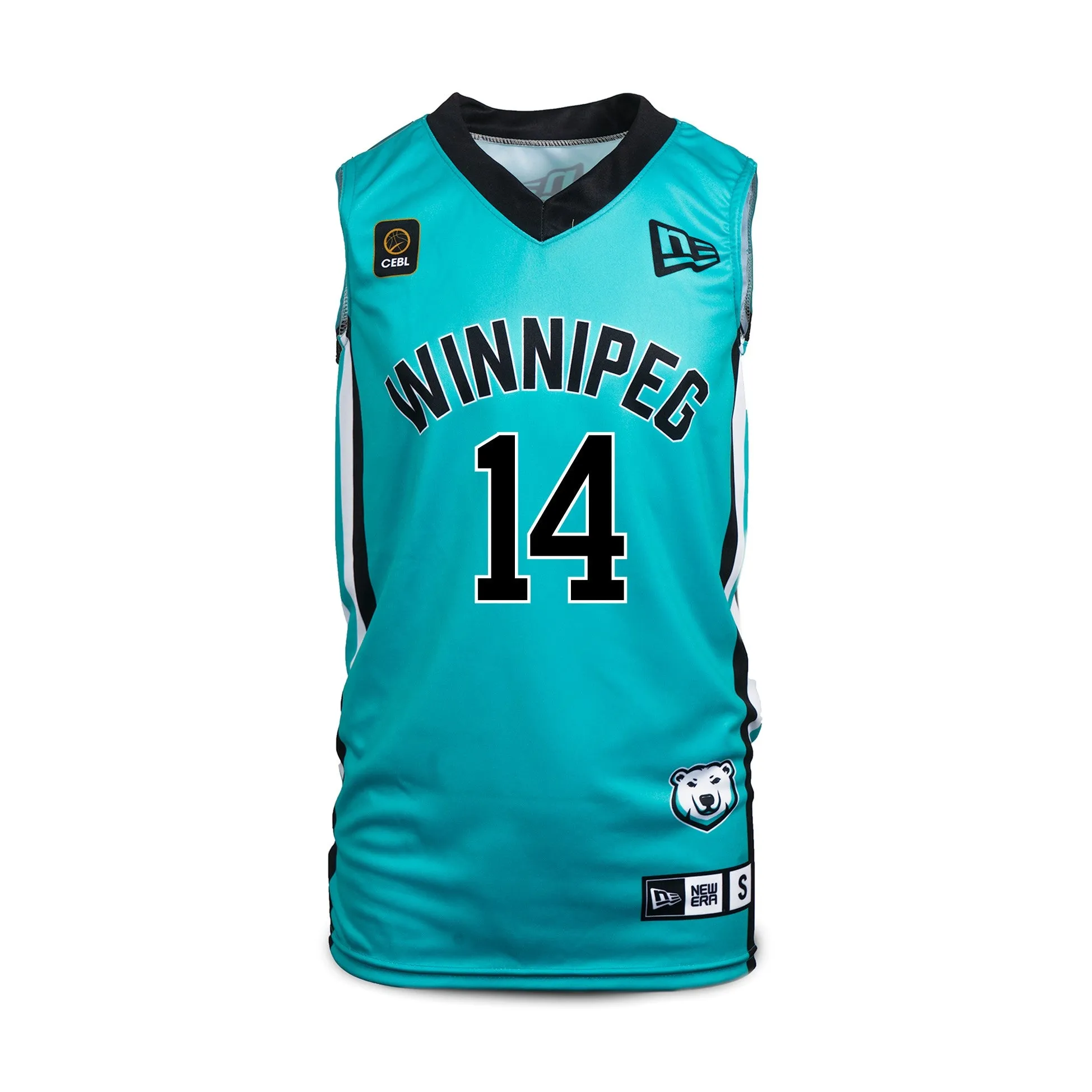 SEA BEARS YOUTH JERSEY TEAL #14 FILEWICH