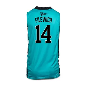 SEA BEARS YOUTH JERSEY TEAL #14 FILEWICH