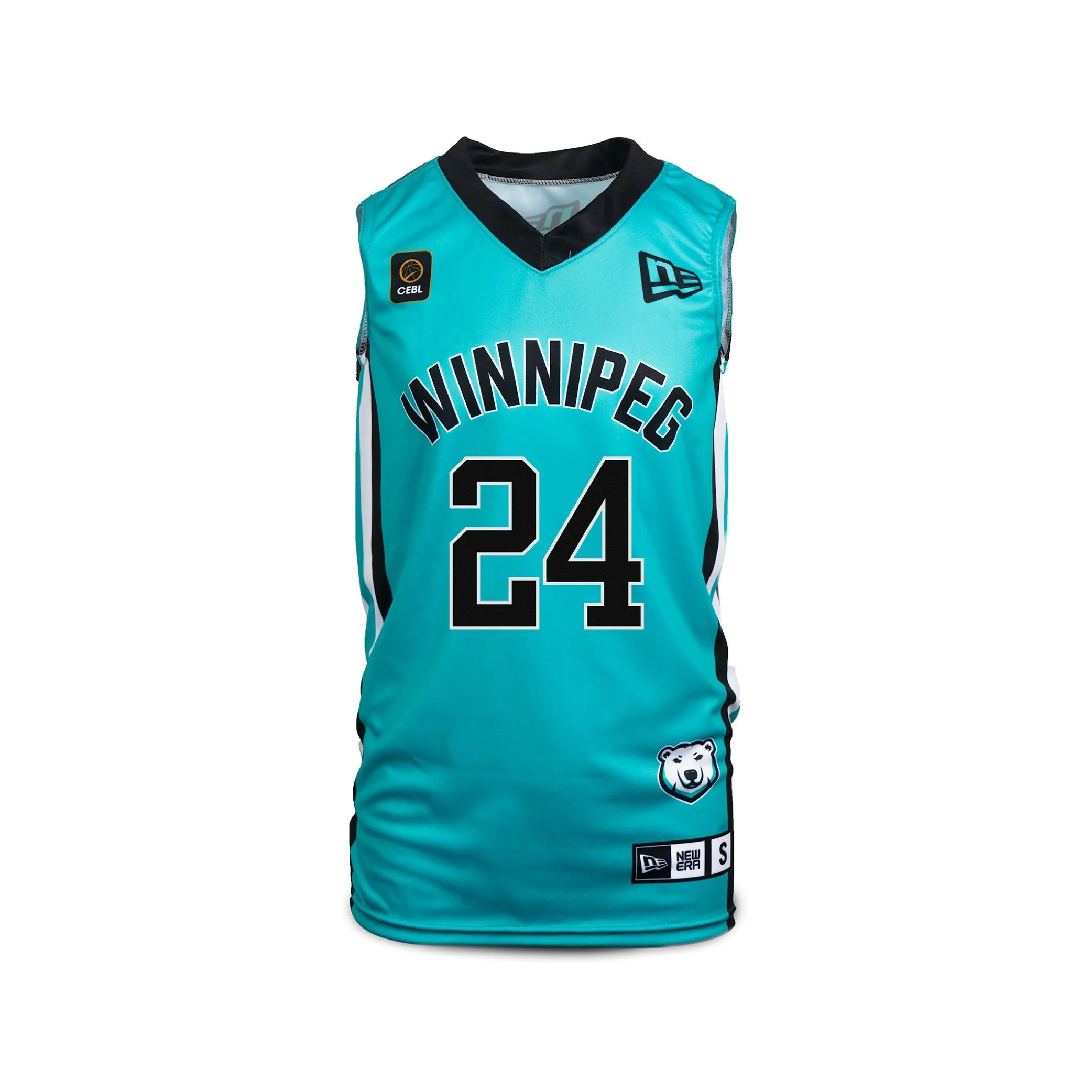 SEA BEARS YOUTH JERSEY TEAL #24 BOURCIER