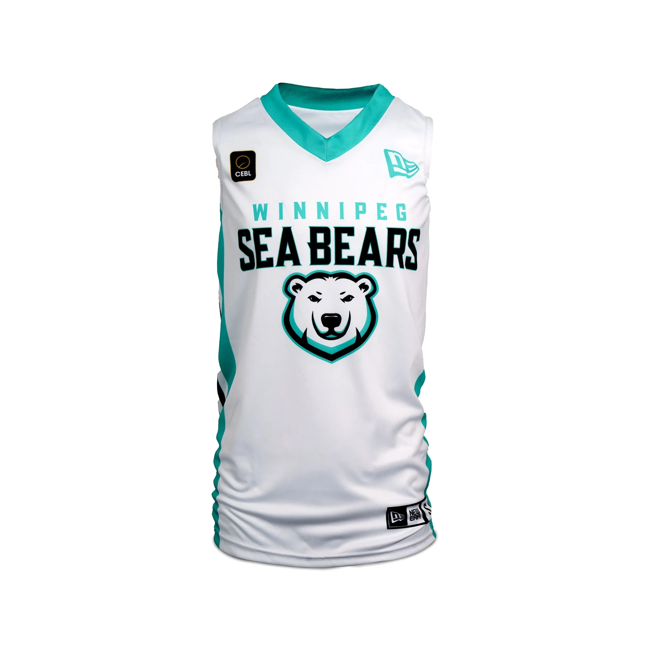 SEA BEARS YOUTH JERSEY WHITE #08 JAMES