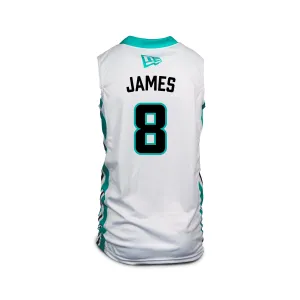 SEA BEARS YOUTH JERSEY WHITE #08 JAMES