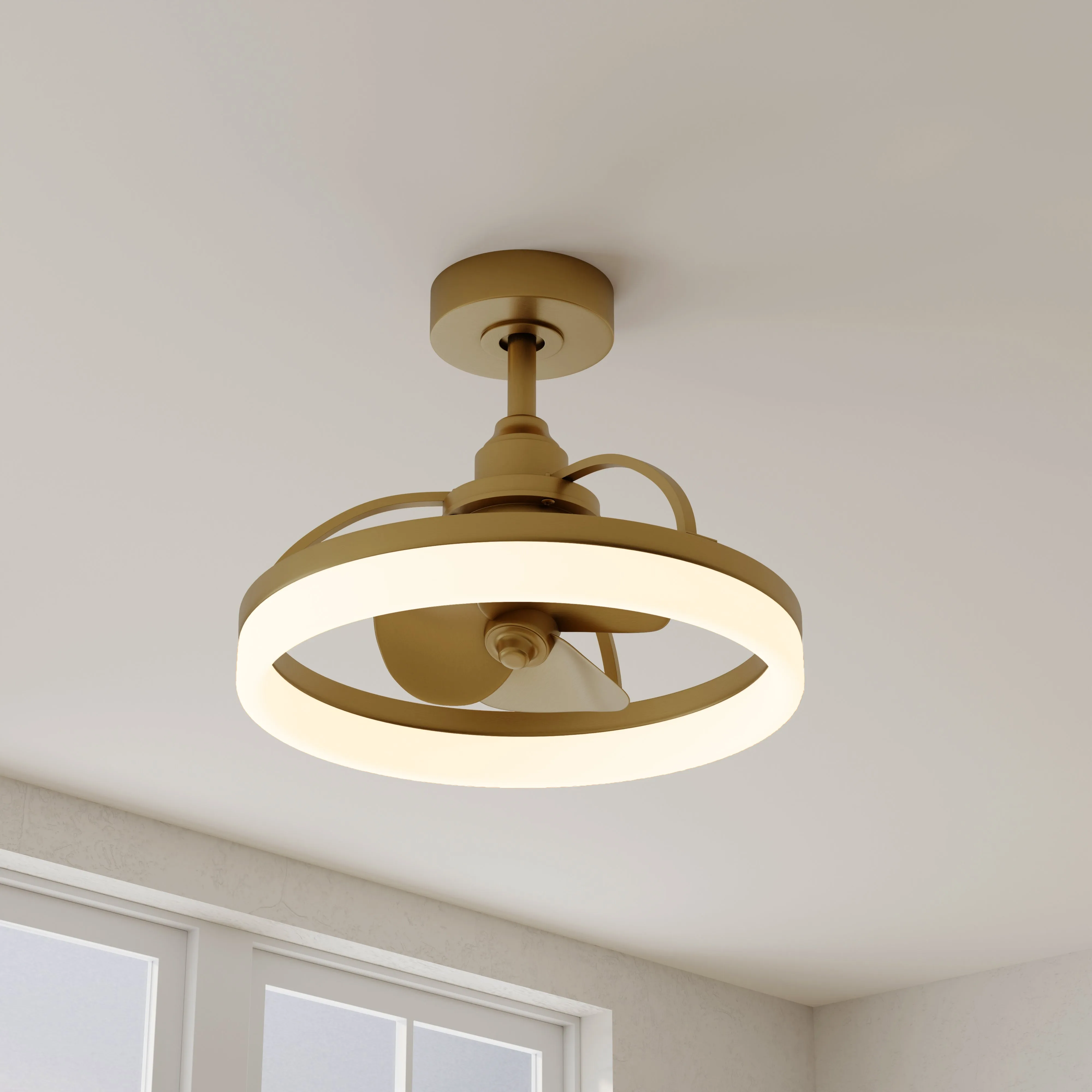 Shear Collection Oscillating Three-Blade Ceiling Fan