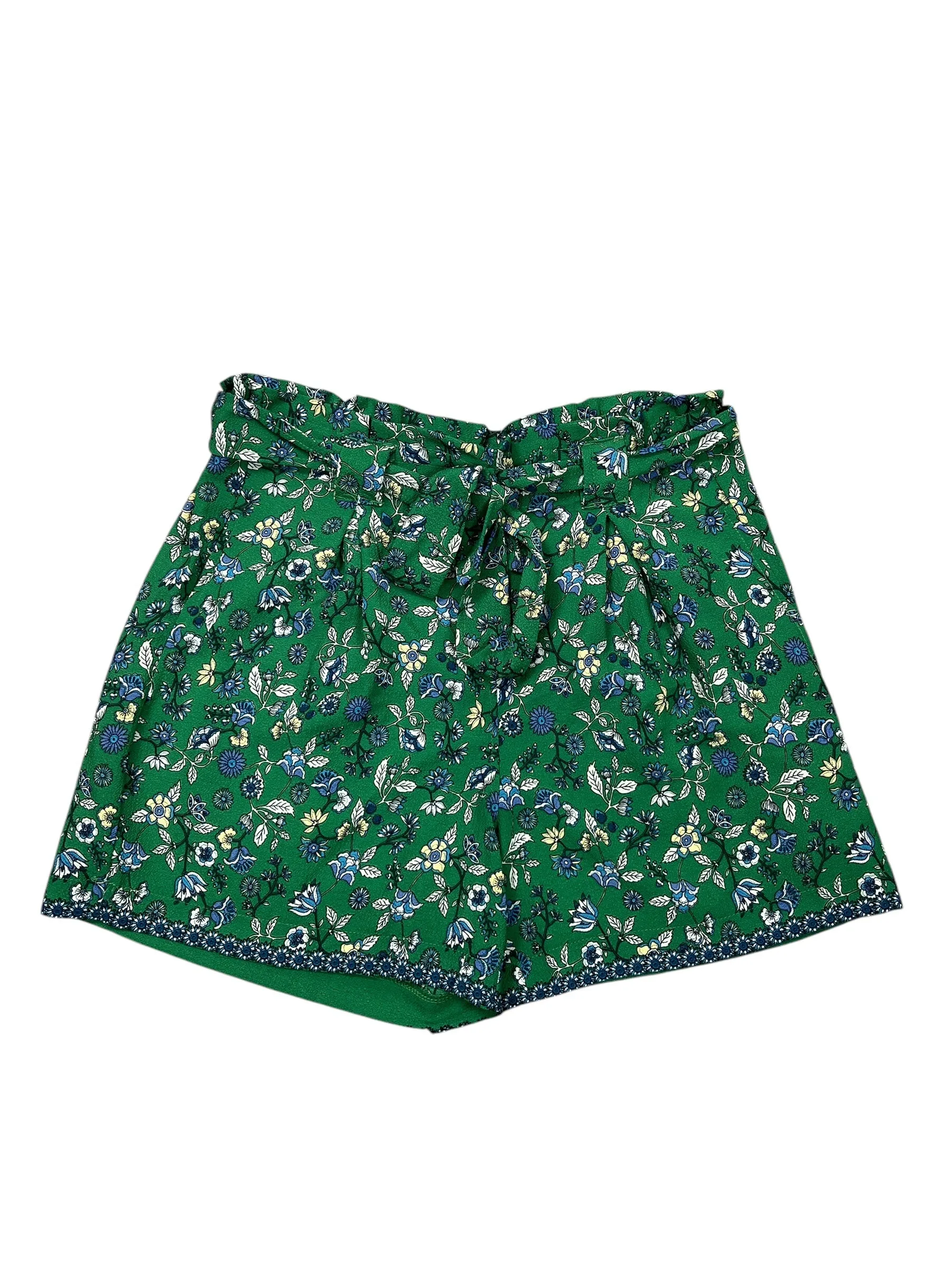 Shorts By Max Studio In Green, Size:S