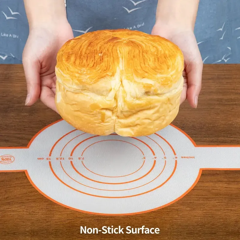 Silicone Bread Sling, Non-Stick & Easy Clean - Red - 2 Pieces