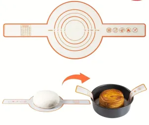 Silicone Bread Sling, Non-Stick & Easy Clean - Red - 2 Pieces