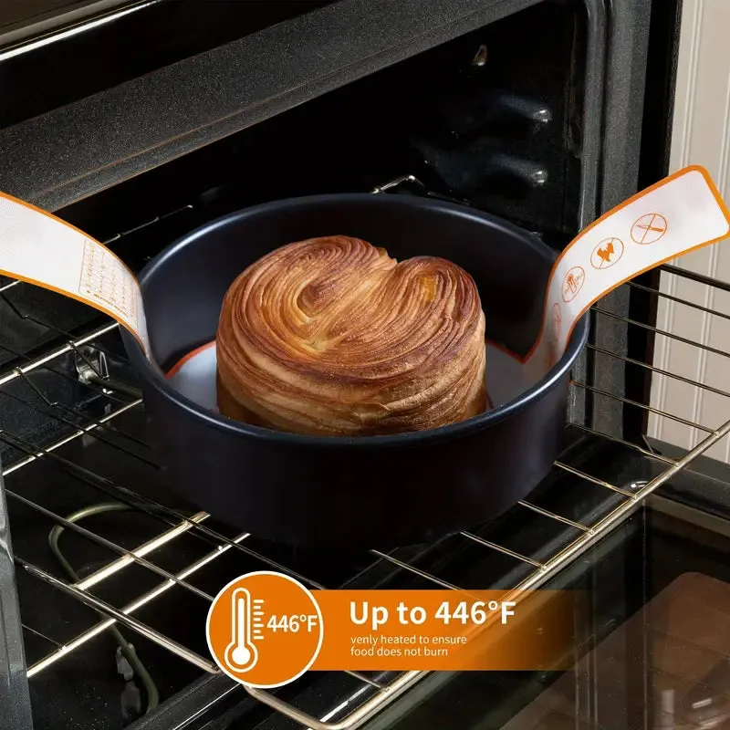 Silicone Bread Sling, Non-Stick & Easy Clean - Red - 2 Pieces